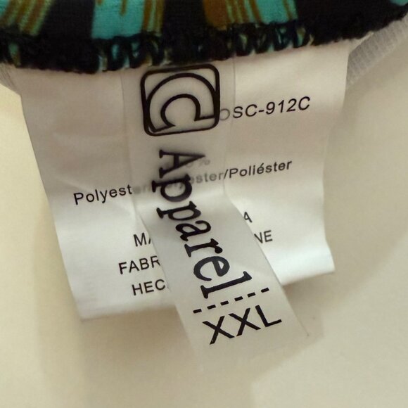 Cupshe Tropical Floral Bikini Set Size XXL Two Piece Racerback High Cut Bottoms - Picture 8 of 11